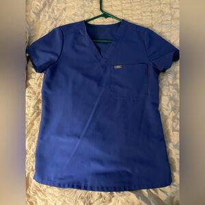 Women’s Fig Blue scrub shirt